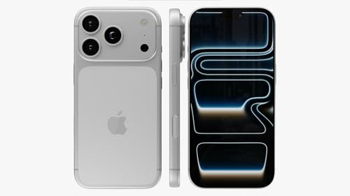 Image of Apple iPhone 17 Pro Max, US Version, 1TB, eSIM, Silver for Verizon (Renewed)