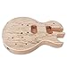 Fojill DIY Build Your Own Electric Guitar kit LP Mahogany Body Neck Rosewood Frerboard Fingerboard All Parts Included(FLPK-60MS)