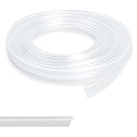 5M Side Glow Fiber Optic Cable Light Strip, Waterproof LED Illumination Optic Fiber Pipe Atmosphere Neon Strip Lights, Super Light Infilled Side Flexible Light, for Car Home, 3.2mm Diameter
