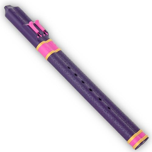 BaFlute Native American Style Drone Flute, Key of A 432hz, Double Chamber Drone Flute, 3D Printed...