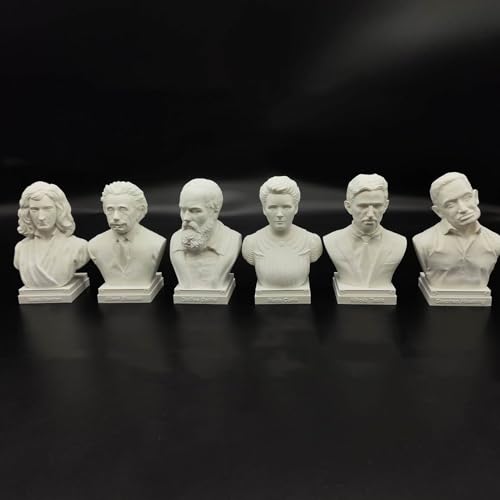 Newton Statue Scientist Einstein Bust Statue 3D Printing