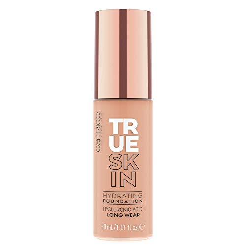 Catrice | True Skin Hydrating Foundation| Buildable Coverage for a Natural Skin Look, Formulated with Hyaluronic Acid and Watermelon Seed Oil | Vegan & Cruelty Free (044 | Cool Chai)