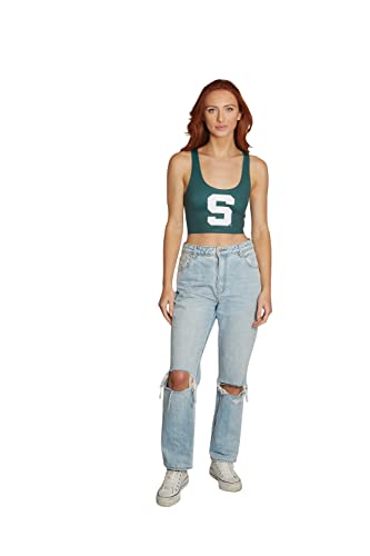 Image of Lojobands Women's College Gameday Outfit Tank Top Tailgate Crop Top One Size Fits Most