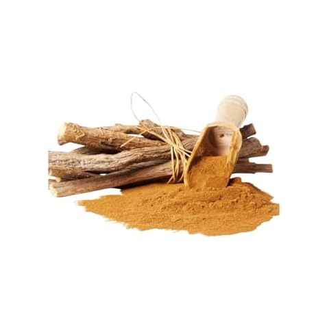 Poudre de racine de réglisse de qualité supérieure Jethimadh Poudre de racine de mulethi HerbsnSpiceit (1 kg) Cover