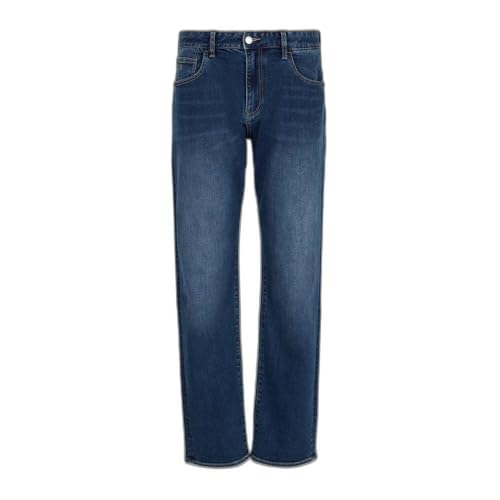 Cotone confortevole Armani Exchange Jeans da Uomo, Denim Indaco, W38