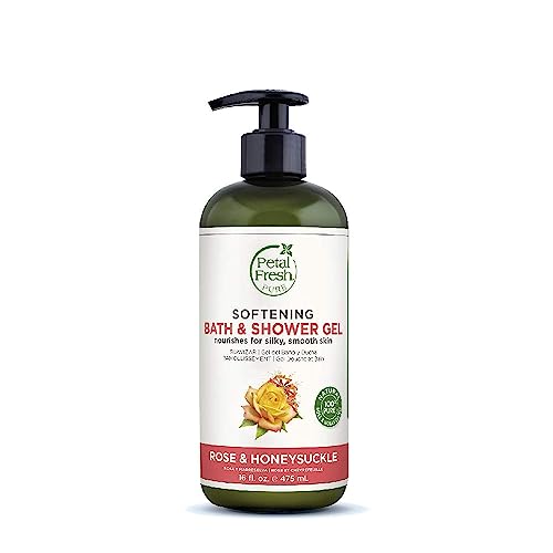 Bio Creative Lab Petal Fresh Bath and Shower Gel, Rose and Honeysuckle, 470ml