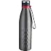 Produktbild Westmark Isolier-/Thermo-Trinkflasche, hält 8 Std. warm/kalt, kohlensäurefest, 700 ml, Rostfreier Edelstahl/Silikon/Kunststoff, BPA-frei, Viva, Anthrazit/Rot, 5283226A