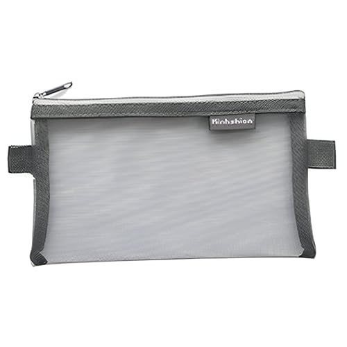 Guoml Necessaire Multiuso em Malha Transparente 20cm