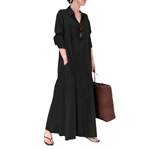 Robe d'été pour femme fluide à manches longues idéale pour vos soirées de fête