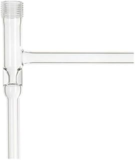 Chemglass CGK-503-01 Series CGK-503 Hi-Vacuum Valve, 90Â° Angle, 0-4 mm Bore, Glass