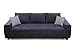 Produktbild Collection AB Bellezza Schlafsofa, Stoff, Anthrazit, 94 x 241 x 90 cm