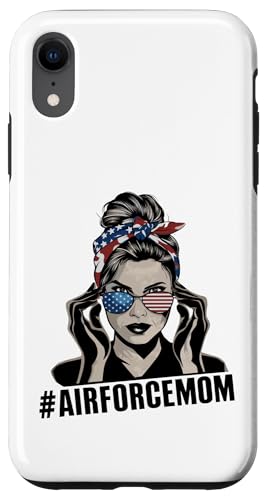 Airforce Mom �A�p���� �A�����J�� ���b�V�[ �o���w�A �G�A�t�H�[�X �}�} �X�}�z�P�[�X iPhone XR �p