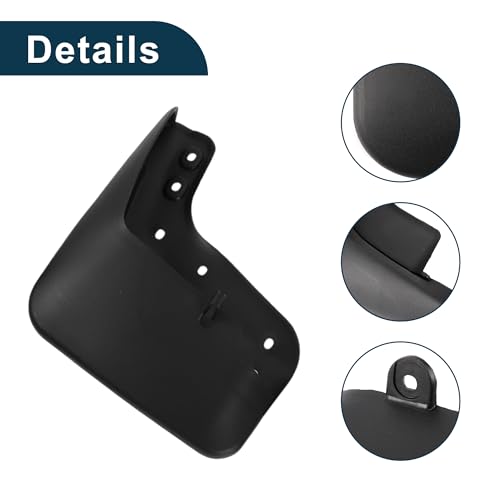 Image of Mud Flaps Splash Guards for Volkswagen Tiguan MK1 /Touran 2007-2016 W /Mount Accessories Mud Guards Front and Rear 1 Set
