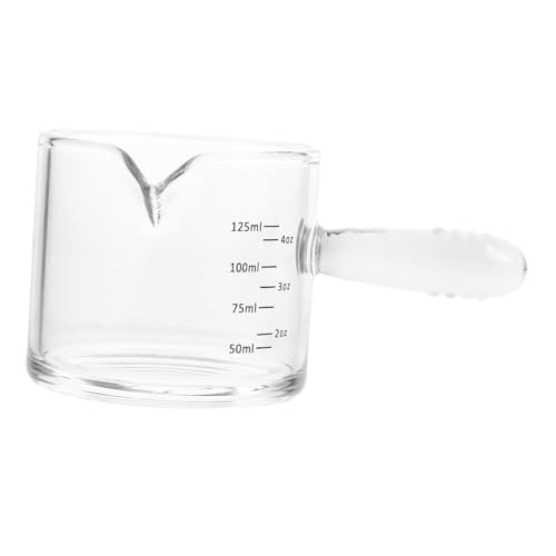 Garneck Caraffa Per Caffè Espresso Con Misurino in Finemente Lavorato E Dispenser Con Maniglia Per Ristorante E Bar