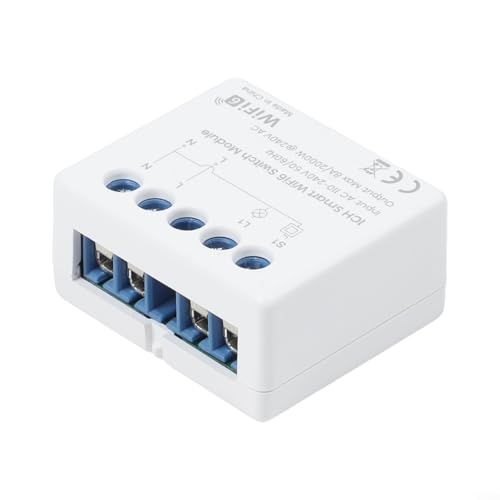 Kivivaka Monitoraggio in tempo reale di potere dell'interruttore dell'interruttore dell'ABS WiFi, estensione del relè del segnale per il controllo remoto del lampione