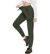 SEVEGO Womens Hiking Pants Tall Inseam 30"/32"/34"/36" Athletic Cargo Pants Lightweight 4 Zipper ...