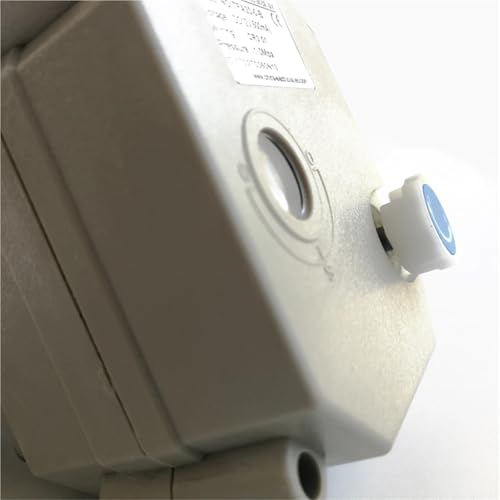 Válvula de bola motorizada DN15 inoxidable con control manual CR301 DC24V 6