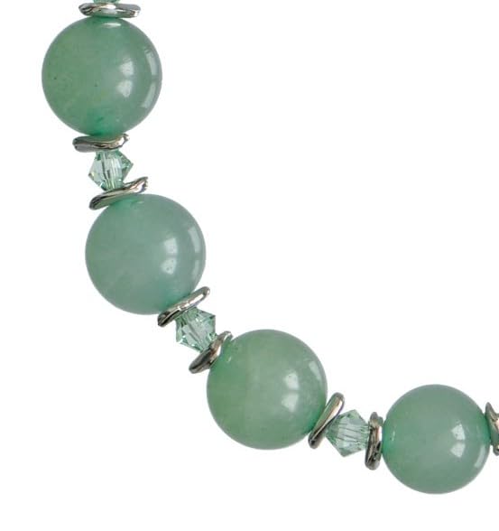 Green Jade 10mm Rosary Bracelet4