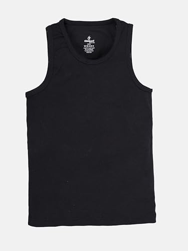 Image of KiddoPanti Boys 100% Cotton Rib Vest Pack of 3