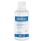 Saugella Dermoliquido, Detergente Intimo Quotidiano, pH Fisiologico, 500 ml