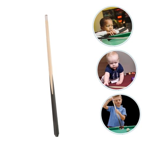 3 piezas taco de billar corto para niños madera resistente miniatura 7