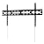 Hama TV Wall Mount, Rigid, 229 cm (90") up to 60 kg, dist. Wall, 2.5 cm