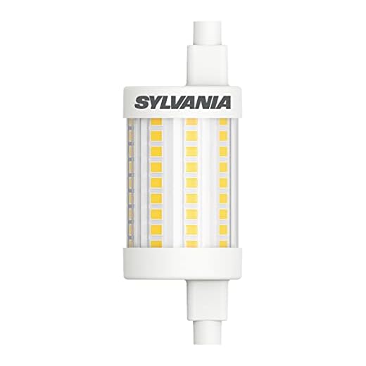 Sylvania R7S LED 78mm Stablampe - LED Halogen Ersatz (8 Watt, 1055 lm, Lichtfarbe: 2700 K), LED Leuchtmittel warmweiß (1x)