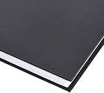 Amazon Basics Professional Journal, 10.5X7.5 inches, Black, 2-Pack