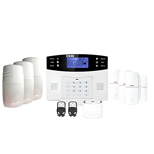 Lifebox, Alarmanlage, kabellos, GSM Evolution Animal Kit-9, Sicherheitssystem, Weiß