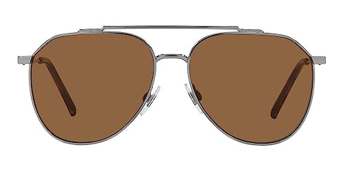 Dolce & Gabbana Sunglasses DG 2296 04/73 Gunmetal Brown2