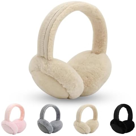 TSLBW Fluffy Winter Ear Muffs for All Cover