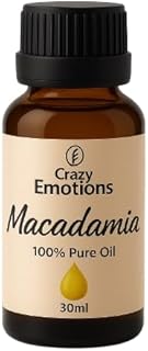 Crazy Emotions 100% Pure Cold-Pressed Organic Macadamia Oil 30 ml