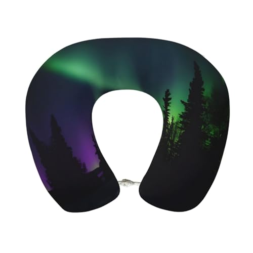 Almohada portátil de espuma viscoelástica negra miniatura 1