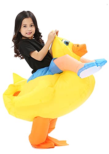 Disfraz Inflable de Pato Amarillo para Halloween miniatura 5