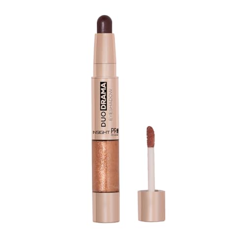 Image of Duo Drama Eyeshadow (Afterlight) | Metallic Finish | Cream-to-Liquid Hybrid Formula with Intense Pigment | Waterproof, Long-Wear & Easy to Blend - 8g