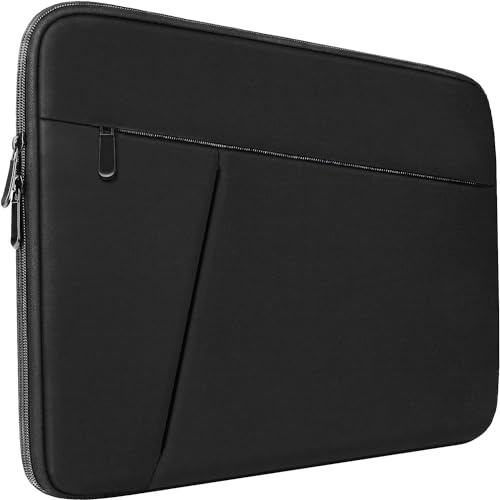 Image of Laptop Sleeve 15 inch, Shockproof Protective Computer Bag with Front Pocket | Laptop Sleeve with Front Pocket, Durable Briefcase Handbags Computer Bag for 15.6 inch HP, Dell, Acer, Asus, Notebook