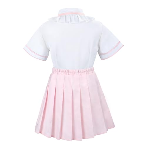 Conjunto disfraz uniforme escolar para niñas 9-10 años miniatura 2