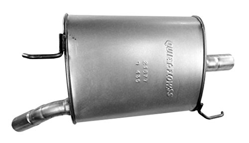 Image of Walker Quiet-Flow SS 21677 Direct Fit Exhaust Muffler 1.75 inch Inlet (ID) 2.25 inch Outlet (OD) for Honda Pilot