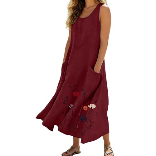 Robe hawaïenne femme bohème légère et aérée pour le printemps