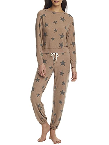Honeydew Intimates Star Seeker Brushed Jersey Lounge Set Desert Stars MD