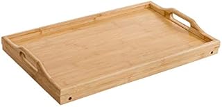 Lazy Person Folding Table Multifunctional Bamboo Pallet Home Bedroom Wooden Pallet Bamboo Simple Computer Small Table Sub