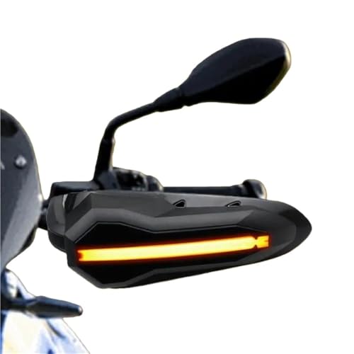 Protège-mains pour guidon de moto avec LED pour cross - 3