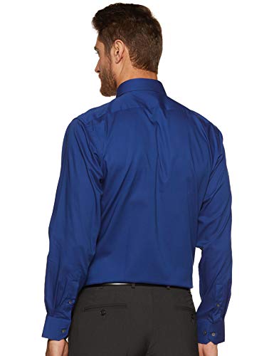 Image of Van Heusen Formal Checkered Shirt for Men| Premium Cotton| Full Sleeves| Slim Fit |Breathable Fabric