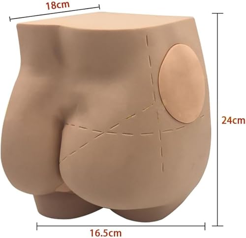 Simulateur d'injection de hanche 1:1 matériel de révision pour étudiants en soins infirmiers