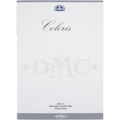Image of DMC Color sample card Coloris 517-1 st