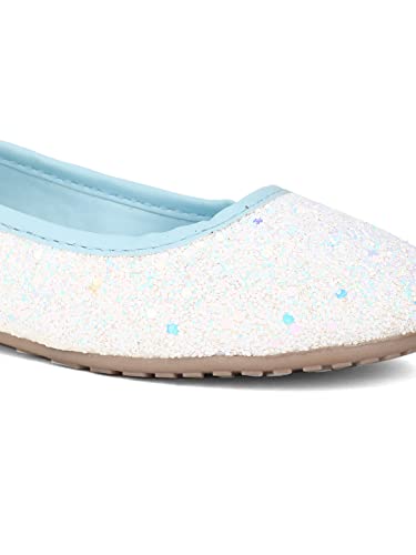 Image of Disney Unisex-Child ICE Princess Crystal Blue Sneaker - 13 UK (3110158)