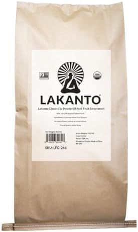 Bulk Powdered Monk Fruit Sweetener with Erythritol, 20 kg