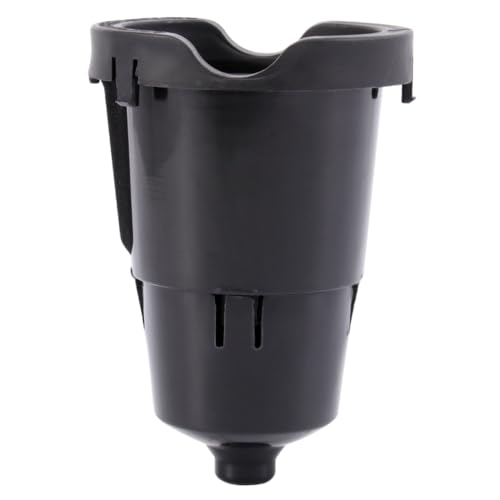 Gadpiparty Coffee Strainer Cup Coffee Filter Accessories for Cafe Use Holder Replacement for Single Cup Brewers Black