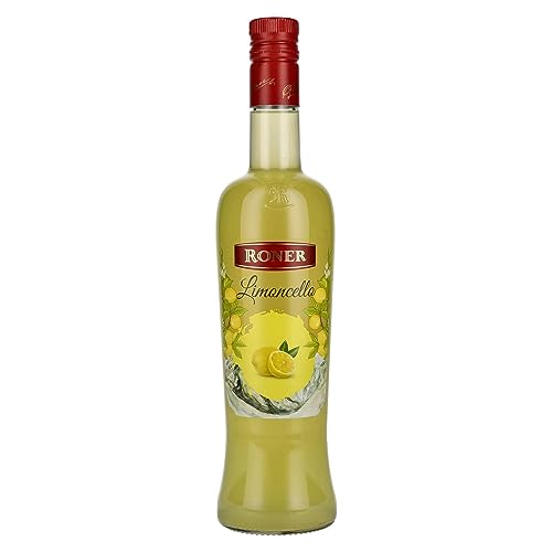 Roner Limoncello (1x 0,7l) - Liquore alla Frutta dalla Distilleria Artigianale Alto Adige Südtirol più premiata d'Italia - 700 ml