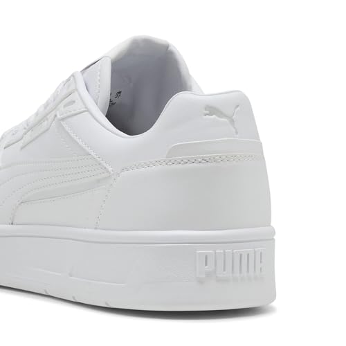 Puma Unisex Court Classic Street Sneaker, Puma Weiß, Puma/Weiß, kühles Dunkelgrau, 36 EU – Ansicht 2